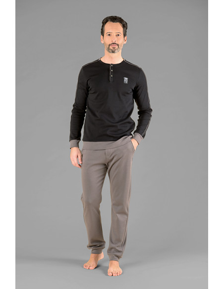 M/M Pigiama uomo puro cotone interlock