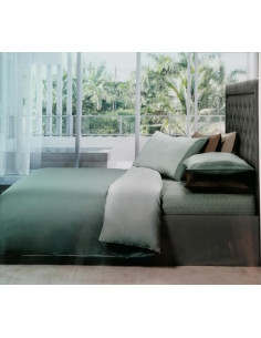 Offerta DEA - SATIN Completo copripiumino matrimoniale raso cotone 2