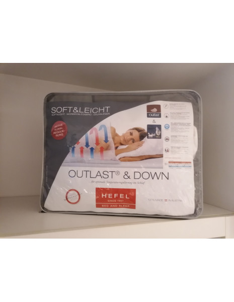 OUTLAST & GOLD DOWN Piumino d'oca matrimoniale innovativo