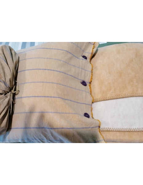 Offerta GOVINA Copripiumino matrimoniale cotone NO STIRO