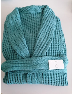 POUSADA Accappatoio colore verde smeraldo