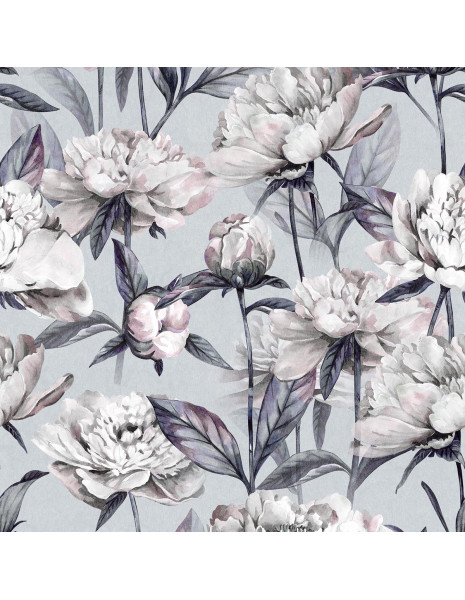 BOTANIC PERLA Copripiumino matrimoniale cotone percalle