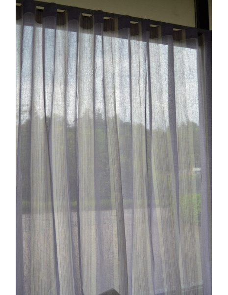 CIRUELO Telo Tendaggio -50% Fibra Naturale Bamboo Lino