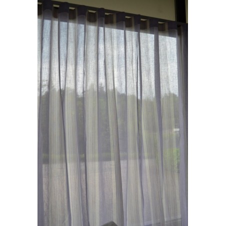 CIRUELO Telo Tendaggio -50% Fibra Naturale Bamboo Lino