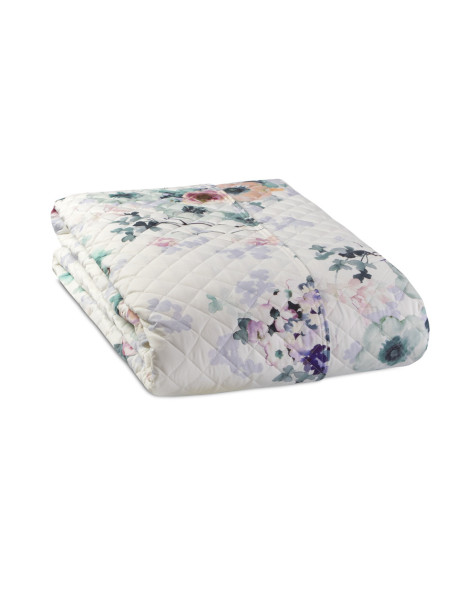 PATCHOULI Copriletto trapuntato matrimoniale cotone