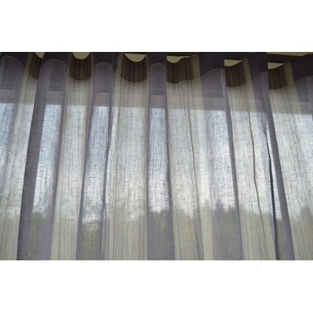 CIRUELO Telo Tendaggio -50% Fibra Naturale Bamboo Lino