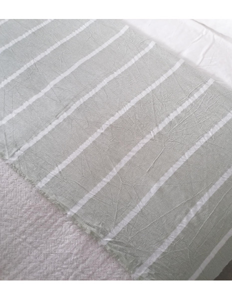 LORI Completo Lenzuola matrimoniale cotone NO STIRO