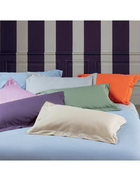 BOSSANGOLO Lenzuolo con angoli cotone percalle vari colori e misure