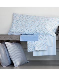 FLORINE Completo letto singolo cotone percalle 2