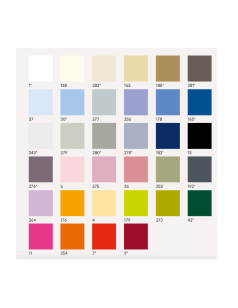 Offerta BOSSI COLOR  Coppia federe 2 volani cotone percalle