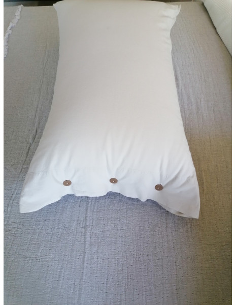 NO STIRO Federe sfuse vari colori cotone stone wash