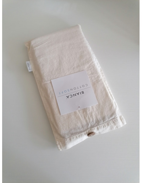 NO STIRO Federe sfuse vari colori cotone stone wash