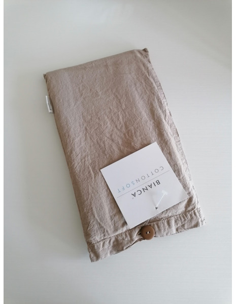 NO STIRO Federe sfuse vari colori cotone stone wash