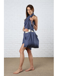 BORSA Spiaggia Shopper da viaggio colore blu 2