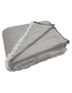MELLOW Plaid Copertina cotone stone washed