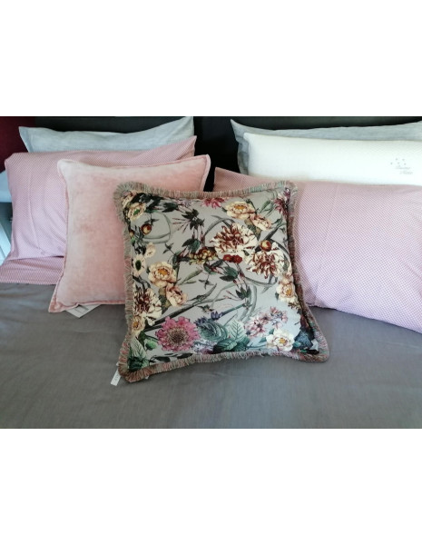 VETIVER Cuscino Arredo velluto sfoderabile