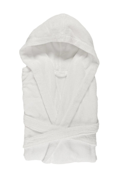 ALEX Accappatoio cappuccio spugna cotone egizio
