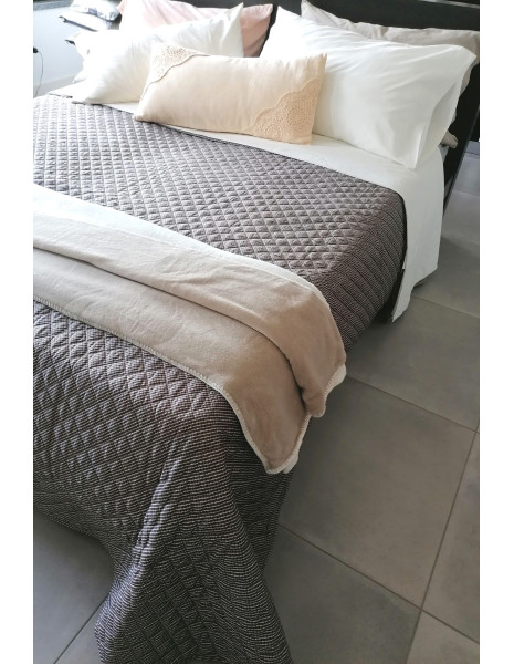 POLARE plaid micropile soffice bicolore