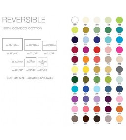 REVERSIBLE Tappeto Bagno 60 colori  in 6 misure 2