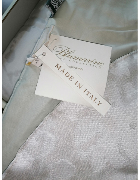 BLUMARINE - DANIEL Copriletto trapuntato matrimoniale tessuto jacquard