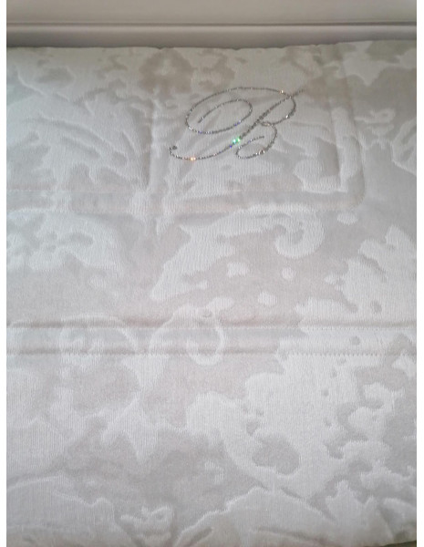BLUMARINE - DANIEL Copriletto trapuntato matrimoniale tessuto jacquard