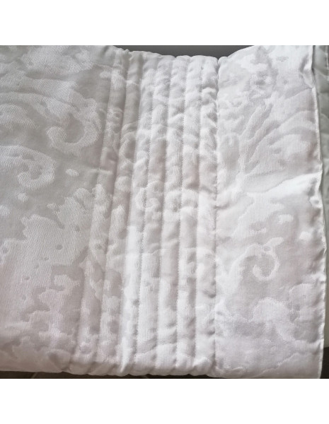 BLUMARINE - DANIEL Copriletto trapuntato matrimoniale tessuto jacquard