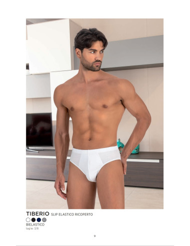 TIBERIO Slip uomo cotone conf. by pack 4 colori