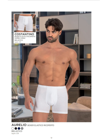 AURELIO Boxer uomo cotone conf.by pack