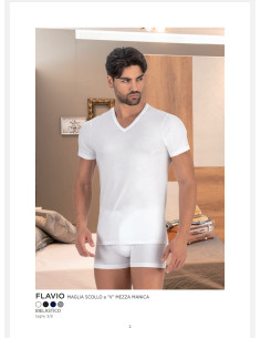 Offerta BRANDI Maglia M/M uomo scollo  V 4 colori 2