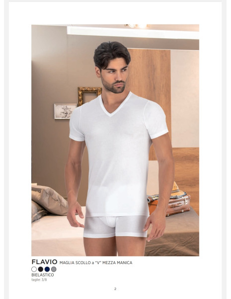 Offerta BRANDI Maglia M/M uomo scollo  V 4 colori