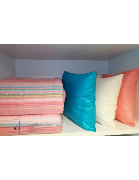 COTTONJOY -40% Copriletto trapuntato singolo tessuto cotone percalle