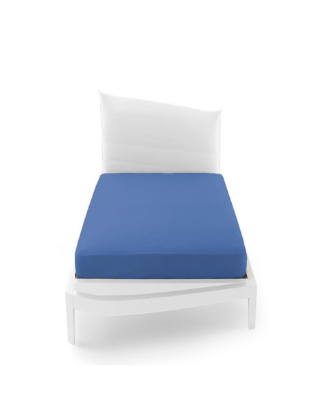 BOSSANGOLO Lenzuolo con angoli cotone percalle vari colori e misure