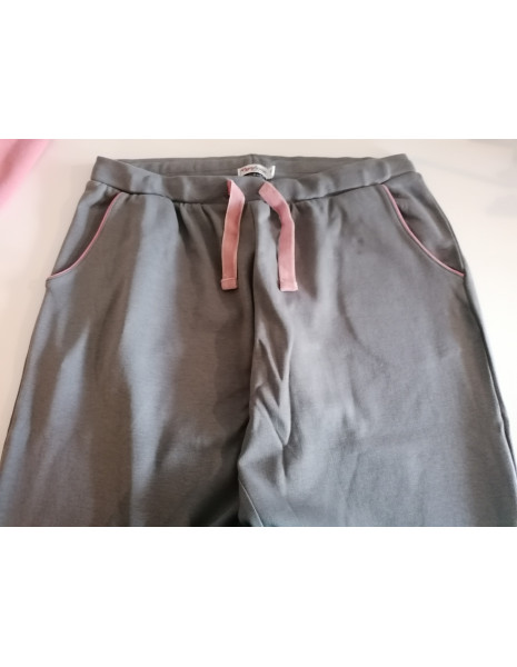 PIMPA Pigiama tuta casa puro cotone interlock invernale