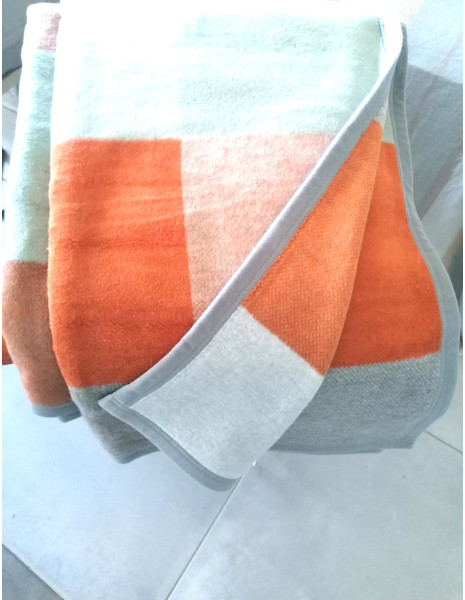 Offerta -COTTON HOME CHECK Plaid coperta soffice misto cotone