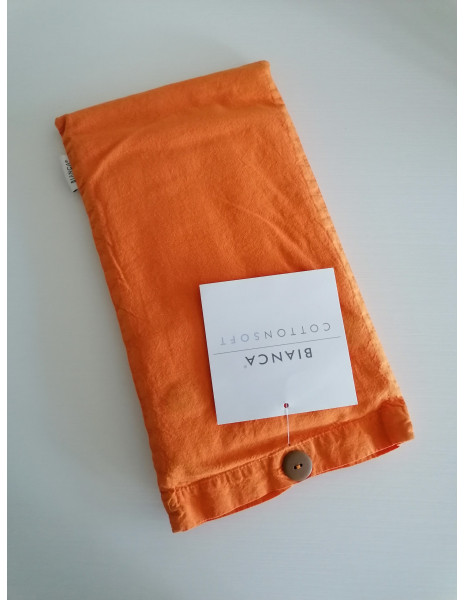 NO STIRO Federe sfuse vari colori cotone stone wash