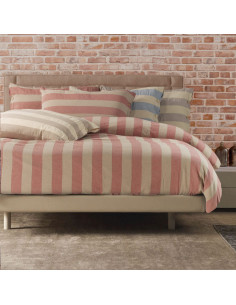 AGNESE Copripiumino matrimoniale cotone stone washed