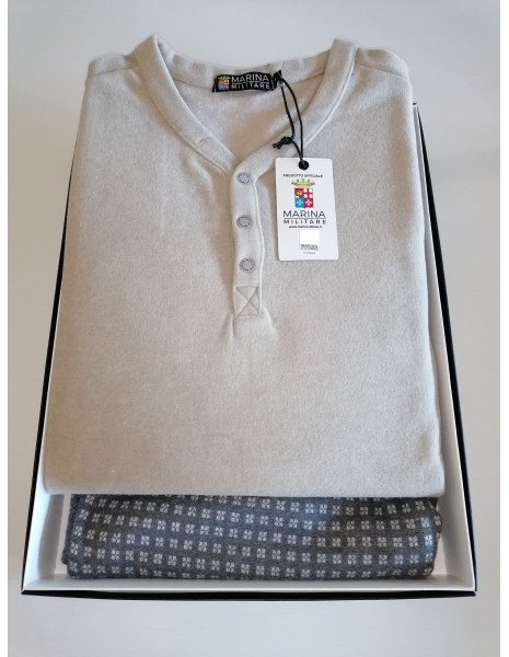 M/M Pigiama uomo invernale soffice caldo