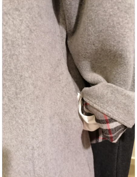 VESTAGLIA donna invernale soffice pile misto cotone