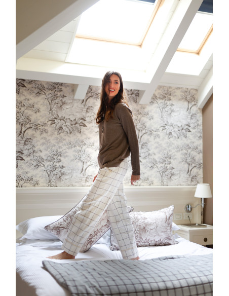 Offerta Pigiama donna cotone peso medio