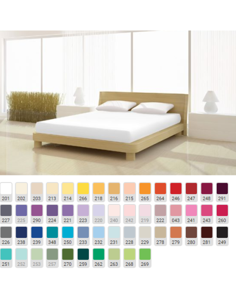 FULL ELASTAN DE LUXE Lenzuolo angoli cotone maglia jersy alta qualità