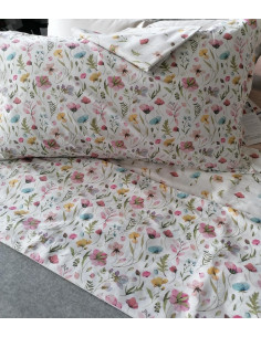 JANE Completo Letto matrimoniale cotone percalle
