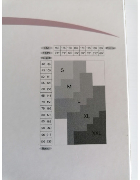 SHAPEUP SLIP donna modellante Nero XXL