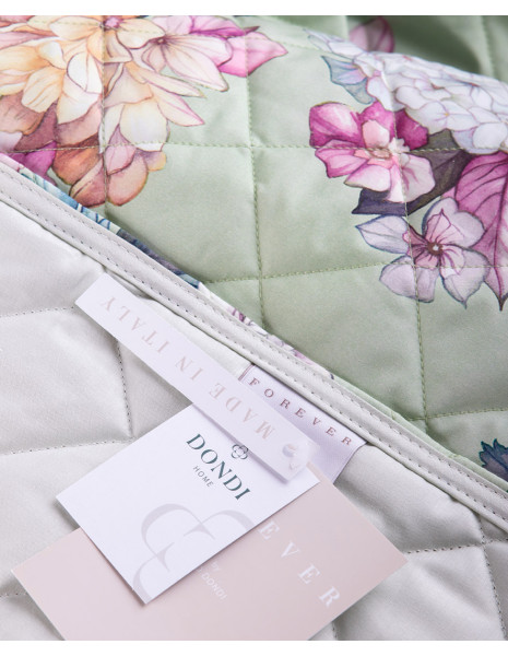 Offerta ORTENSIA Copriletto matrimoniale cotone