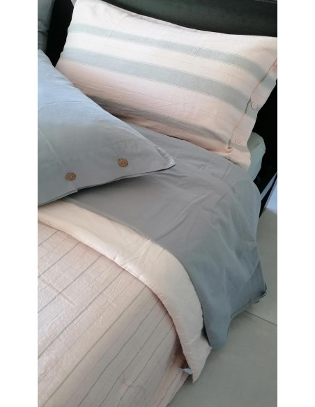 MIKY Trapuntino matrimoniale stone washed