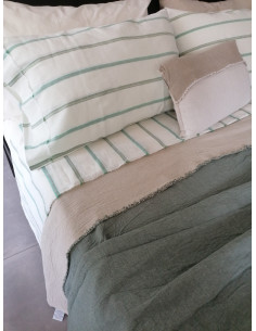 ARISA Copriletto Copritutto double face cotone NO STIRO 2