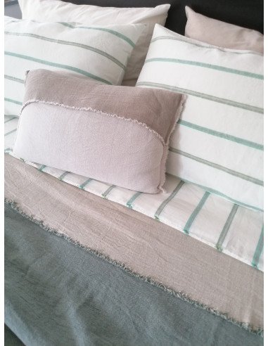 ADELE Completo Letto Lino e Cotone NO STIRO