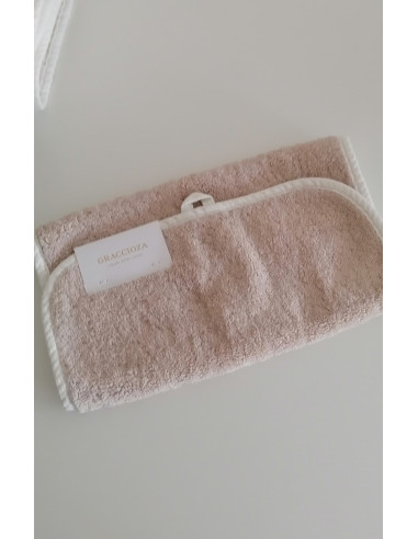 DOUBLE Coppia Asciugamani spugna