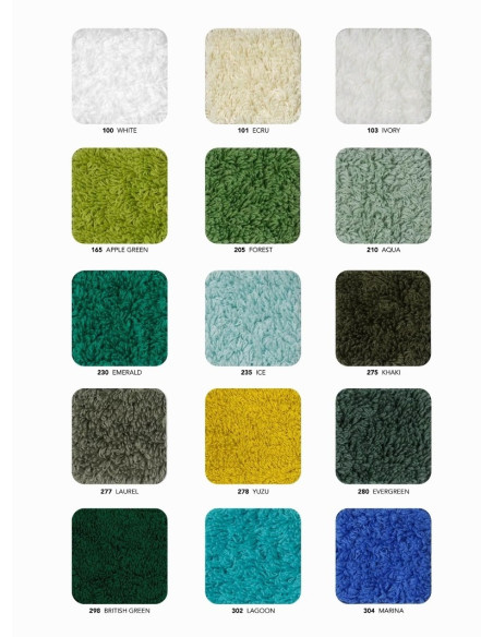 MUST Tappeto bagno cotone egizio 5 misure vari colori