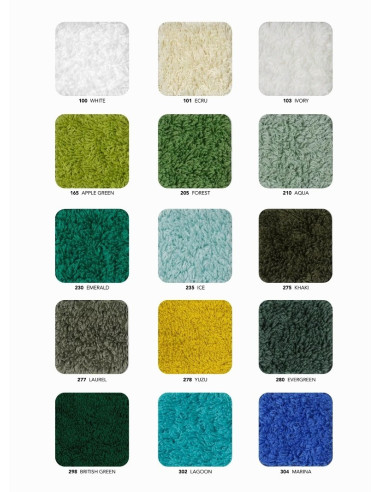 offerta ABYSS & HABIDECOR - BAY Tappeto bagno cotone alta qualità 10 colori