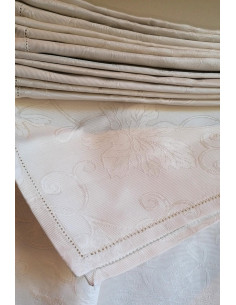 SIGNORIA FIRENZE - GREVE Tovaglia Jacquard da 12 con tovaglioli